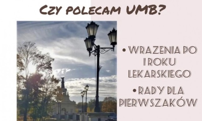 Wrażenia po I roku UMB