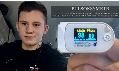 Pulsoksymetr - Do czego służy i jak działa? Dlaczego pulsoksymetr jest przydatny w walce z COVID-19?
