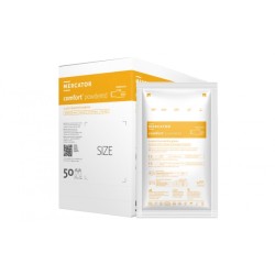 Mercator Comfort powdered EO Lateksowe rękawiczki chirurgiczne, rozm. 8.5, 50 par