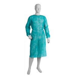 Mercator, Fartuch higieniczny ECO z włókniny, zielony, rozm. L, 10 szt.