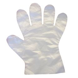 Mercator Rękawice foliowe HDPE z zawieszką, rozm. L, 100 szt.