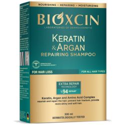 Bioxcin Keratin&Argan Szampon regenerująco – nawilżający 300 ml