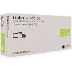 Mercator Santex powdered (smooth), rozm. S, 100 szt.